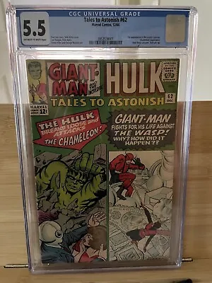 Buy Tales To Astonish 62 CGC 5.5 First Appearance Of The Leader • 335£