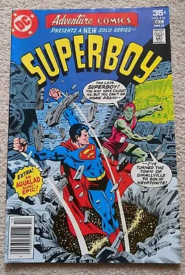 Buy Adventure Comics Superboy #454 DC Comics 1977 FINE+  • 3£