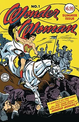 Buy Wonder Woman #1 (1942) Facsimile Edition Cvr A Harry G Peter (08/11/2023) • 5.70£