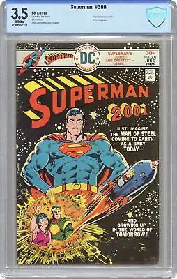 Buy Superman #300 CBCS 3.5 1976 21-3B8C92F-212 • 26.82£
