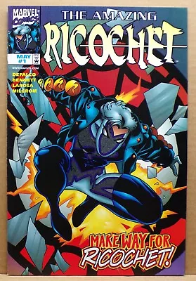 Buy Amazing Spider-Man #434 -- Amazing Ricochet #1 (double Cover Variant) --1998-- • 9.16£