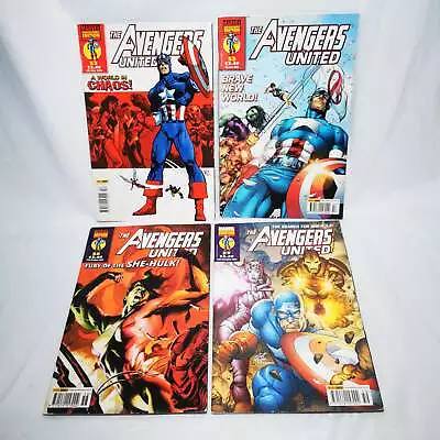 Buy The Avengers United Comic Book Bundle - Vintage 2000s - Issue 52 / 53 / 58 / 59 • 4.95£