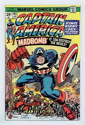 Buy Captain America #193 FN- 5.5 1976 • 19.19£