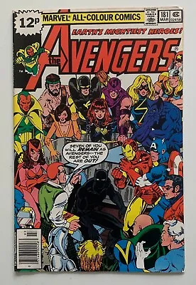 Buy Avengers #181 KEY 1st Appearance Scott Lang (Marvel 1979) FN+ Bronze Age • 48.75£