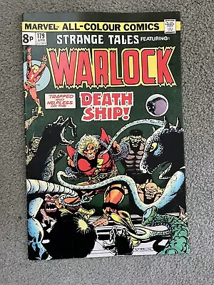 Buy Marvel Comics Strange Tales #179 Warlock 1st Appearance Of Pip The Troll Fine • 12.75£
