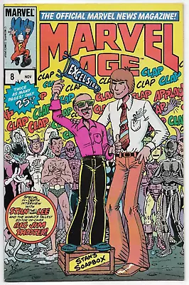 Buy Marvel Age #8 Marvel Comics Shooter Stan Lee Romita Jr. Smith FN/VFN 1983 • 7.50£