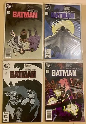 Buy Batman Year One (Part 1-4) Complete Set DC Comics 1987 Vintage Full Run 1 2 3 4 • 63.95£