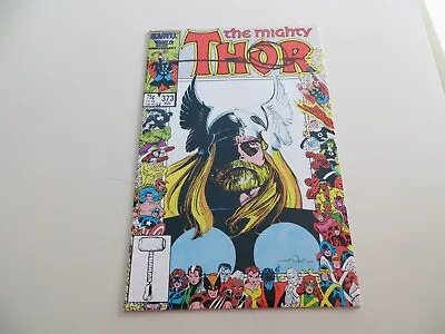 Buy 1986 Vintage Thor #373 Spider-man + Signed Walt Simonson, Story, Cover Coa & Poa • 27.58£