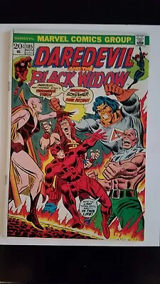 Buy Daredevil #105 VF Origin Of Moondragon! Thanos Appearance! Marvel 1973 • 27.67£