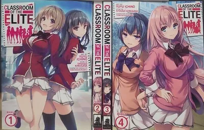 Buy Classroom Of The Elite Manga Volumes 1-4 New In English Seven Seas  • 47.31£