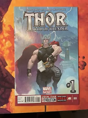 Buy THOR GOD OF THUNDER #1 NM Marvel NOW 2013 • 69.99£