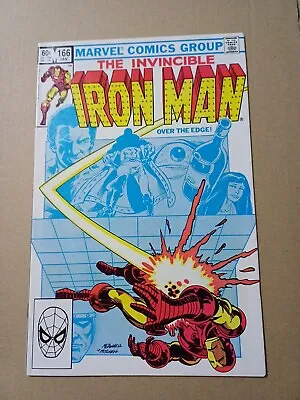 Buy Iron Man #166, Marvel Comics, 1982, 1st Obadiah Stane. • 14.50£