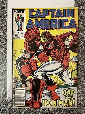 Buy Captain America #341 (Marvel, 1988)- VF- Newsstand- Combined Shipping • 5.12£