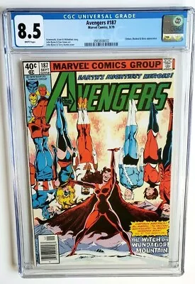 Buy Avengers #187 Cgc 8.5 +newsstand+ Origin Of Darkhold! Evil Scarlet Witch! • 21.87£