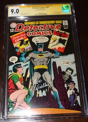 Buy Signed Detective Comics #387 CGC SS 9.0  Joe Giella Sig  Batman Joker & Penguin • 414.41£