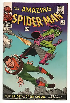 Buy Spider-man, The Amazing 39 - Green Goblin Reveals Id (silver Age 1966) - 7.5 • 539.39£