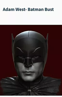 Buy Adam West Batman Bust 3D Printed Statue 🤩🤩🤩 241MM+ Tall • 56.92£