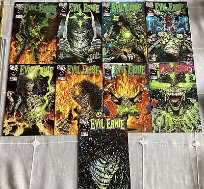Buy Evil Ernie Destroyer Comic Issues 1, 2, 3, 4, 5, 6, 7, 8 And 9 (Full Set) • 7.99£