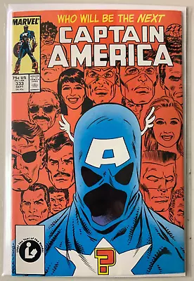 Buy Captain America #333 D Marvel (7.0) Super Patriot Becomes New Captain Am. (1987) • 9.90£