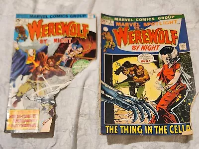 Buy WEREWOLF By Night 3 And 37. Very Rough Condition!! • 7.99£