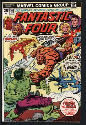 Buy Fantastic Four #166 8.0 // Marvel Comics 1975 • 27.35£
