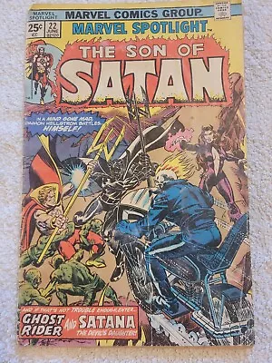 Buy Marvel Spotlight #22 June 1975 Son Of Satan  Ghost Rider 🔥 • 8.30£