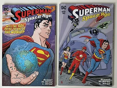Buy DC Comics Superman Space Age Book 1 & 2 September November 2022 1st Print • 9.99£