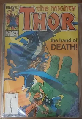 Buy The Mighty Thor #343 Marvel Comics 1984 • 2.50£
