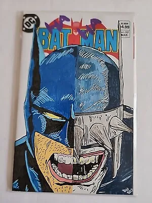 Buy DC Batman Who Laughs Custom Artwork COA Bag/Board Comic Book Variant 357 • 32.17£