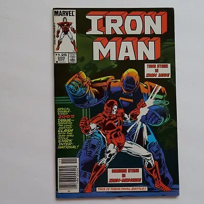 Buy Iron Man 200 (1985) 1st App Silver Centurion Armor Iron Monger Marvel IJ • 11.88£