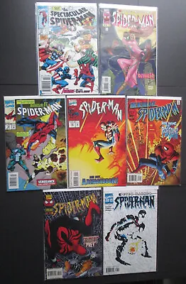Buy Spectacular Spider-Man And Spider-Man (1990 Series) 7 Comic Bundle • 8.30£