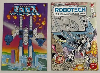 Buy MACROSS #1 #2 (1984-1985) 1st Appearance Robotech Comics Comico Comic Books • 40.12£