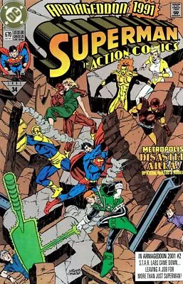 Buy Action Comics (1938) # 670 (7.0-FVF) 1991 • 3.15£