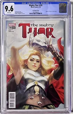 Buy THE MIGHTY THOR 705 CGC 9.6 ARTGERM VARIANT Death Of JANE FOSTER Love & Thunder! • 44.19£