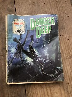 Buy BATTLE  Picture Library Comic No 670 Deep Danger -  1972 IPC Magazines Ltd • 1.99£