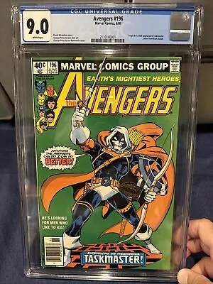 Buy Avengers #196 - CGC  9.0 - 1st Appearance Taskmaster! White Pages. Newsstand • 152.47£