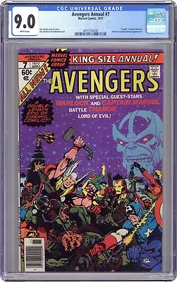 Buy Avengers Annual #7 CGC 9.0 1977 4091234006 1st App. Space Gem • 111.93£