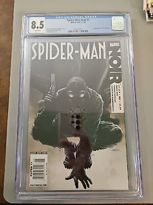 Buy SPIDER-MAN NOIR #1 CGC Newstand  1ST FULL APPEARANCE  2009 WHITE PAGES HTF  • 786.49£