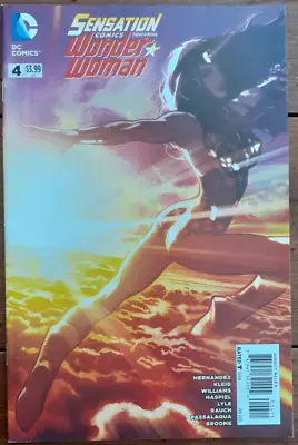 Buy Sensation Comics Featuring Wonder Woman #4, Hughes Cover, Dc Comics Jan 2015 Vf- • 7.99£