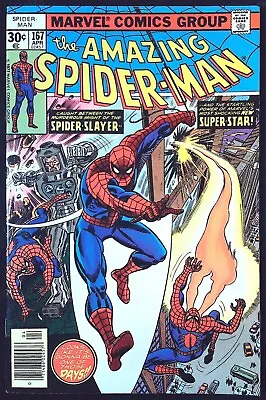 Buy THE AMAZING SPIDER-MAN (1963) #167 *First Appearance Will O' Wisp* - Back Issue • 17.50£