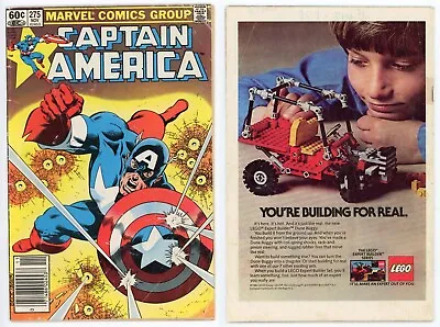 Buy Captain America #275 (VG+ 4.5) NEWSSTAND 1st Baron Zemo Thunderbolts 1982 Marvel • 15.09£