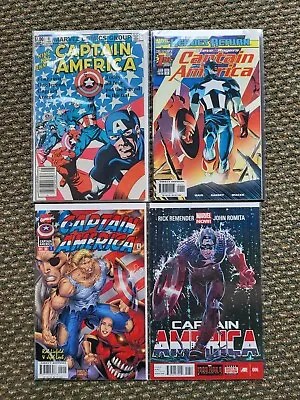 Buy Marvel Comics CAPTAIN AMERICA Lot X 4 Annual #6 Newsstand And 90s Liefeld W2 • 9.58£