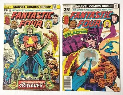 Buy Fantastic Four #164,173 Bronze Age Lot Of 2 1st Crusader & Frankie Raye FN/VF • 18.97£