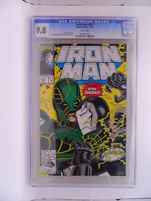 Buy Iron Man #287 Cgc 9.8 Marvel Comics 1992 • 71.16£
