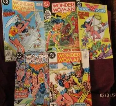 Buy DC Comic - WONDER WOMAN #311,312, 313,315, 316 -Fine • 17.55£