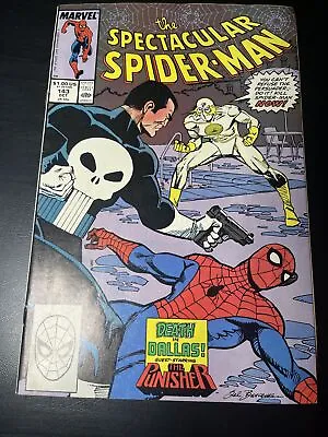 Buy SPECTACULAR SPIDER-MAN #143- NEWSSTAND- KEY BOOK- 1st LOBO BROTHERS- F+ • 1.57£