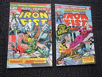 Buy Iron Fist #1 And Up, Plus Marvel Premiere Lot - Key Issues • 173.96£