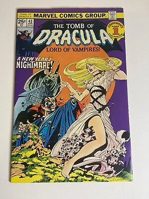 Buy Tomb Of Dracula #43, Marvel 1976 *KEY* Blade Appearance/Bernie Wrightson Cover • 35.62£
