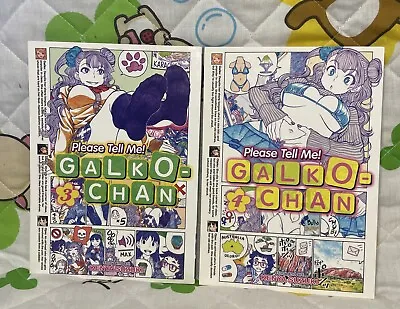 Buy Please Tell Me! Galko Chan Manga English Volumes 3 And 4 Seven Seas • 47.31£