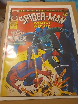 Buy  Spider-Man Comics Weekly #96 Dec 14 1974 Night Of The Prowler • 5£